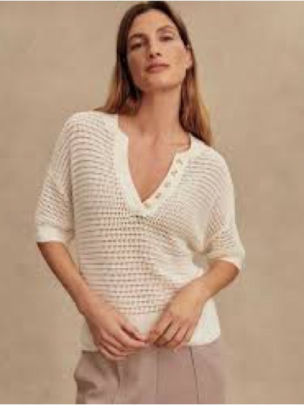 Varley Callie Top In Moon